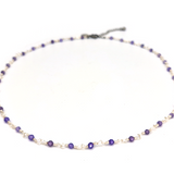 Necklace Shimmer Amethyst