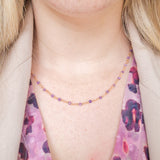 Necklace Shimmer Amethyst