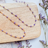Necklace Shimmer Amethyst