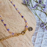 Necklace Shimmer Amethyst