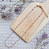Necklace Shimmer Amethyst