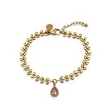 Armband Sunset Heat Pink Zirconia