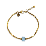 Armband Blue Gem Cube