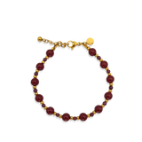 Armband Deep Red Stars