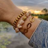 Armband Coastal Treasures Sandy Glow