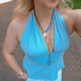 Ketting Summer Glow Oval Y