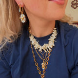 Ketting Sunset Heat Blue Zirconia