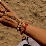 Armband Coastal Treasures Sandy Glow