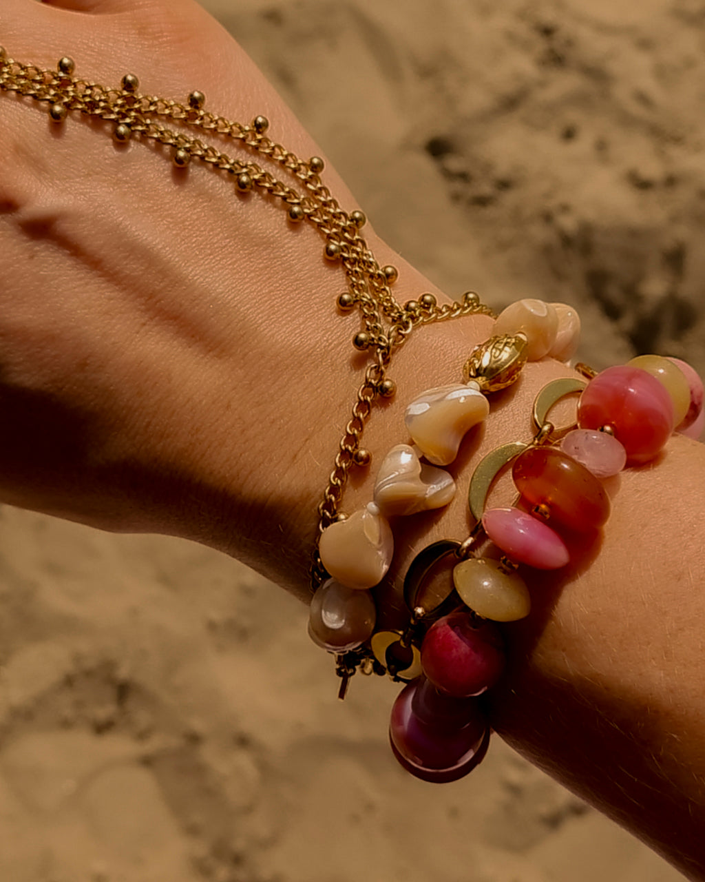 Armband Sunset Heat Summer Peak op model