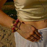 Armband Sunset Heat Pink Zirconia