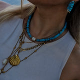 Hanger Summer Glow Golden Shell