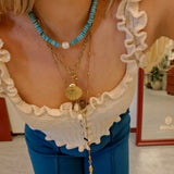 Ketting Coastal Treasures Pearl Slide