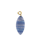 Hanger Blue Lace Agate Marquise