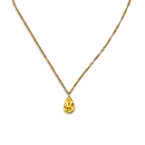 Ketting Summer Glow Textured Drop