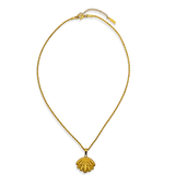 Ketting Summer Glow Golden Scallop