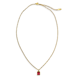 Ketting Sunset Heat Pink Zirconia