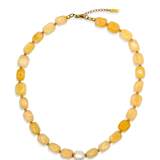 Ketting Summer Heat Yellow Jade Pearl
