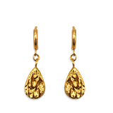 Oorbellen Summer Glow Textured Drop