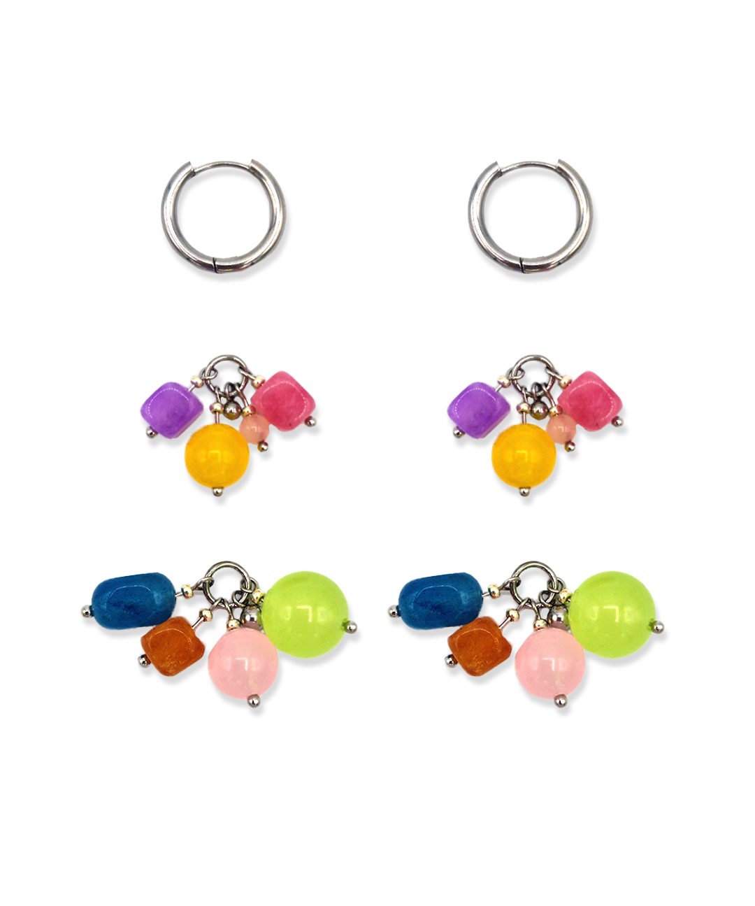 Necklace Summer Candy Berry Sunset
