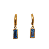 Oorbellen Summer Heat Blue Zirconia