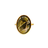 Ring Olive Stone Oval