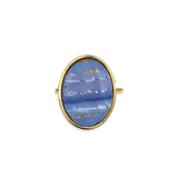 Ring Blue Lace Agate