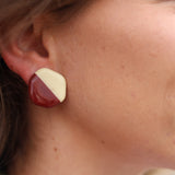 Oorbellen Merlot Butter Studs