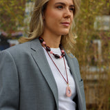 Ketting Cord Merlot Tie