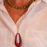 Ketting Olive Drop