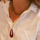 Ketting Olive Drop
