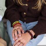 Armband Deep Red Classic