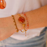 Armband Facet Flowers