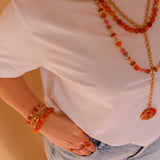 Armband Golden Hour Carnelian