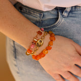 Armband Golden Hour Carnelian