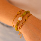Armband Pearl in Grass
