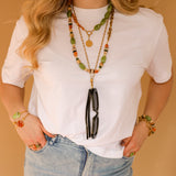 Armband Green Orange