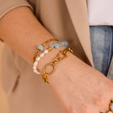 Armband Azure Pearl Split
