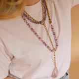 Hanger Purple Gold Marble Diamond