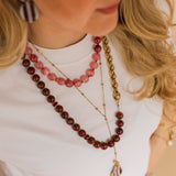 Ketting Pink Jade