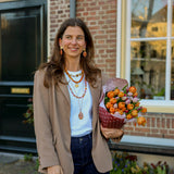 Oorbellen Carnelian Stone Pebbles