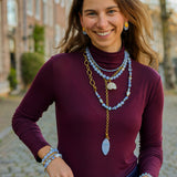 Armband Blue Gem Cube