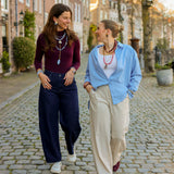 Hanger Blue Lace Agate Marquise