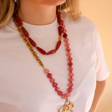Ketting Red Jade Drips