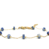 Bracelet Natural stones blue
