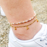 Anklet with five dots